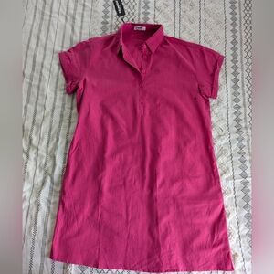 NWT Zeagoo Linen Shift Dress